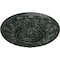 Ekena Millwork Whitman Ceiling Medallion (For Canopies up to 3 3/4"), 13"OD x 1 3/8"P, Painted Turtle Crackle CM13WHPTC - alternate 3